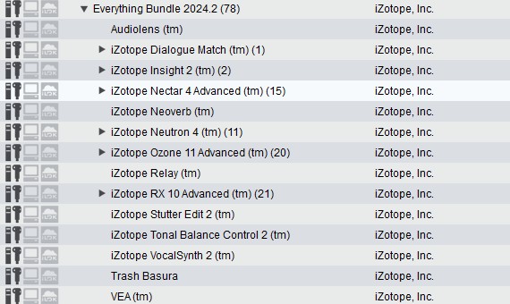 iZotope Everything Bundle 2024.2 (read first)